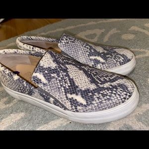 Snake Skin pattern..Slip On shoes!